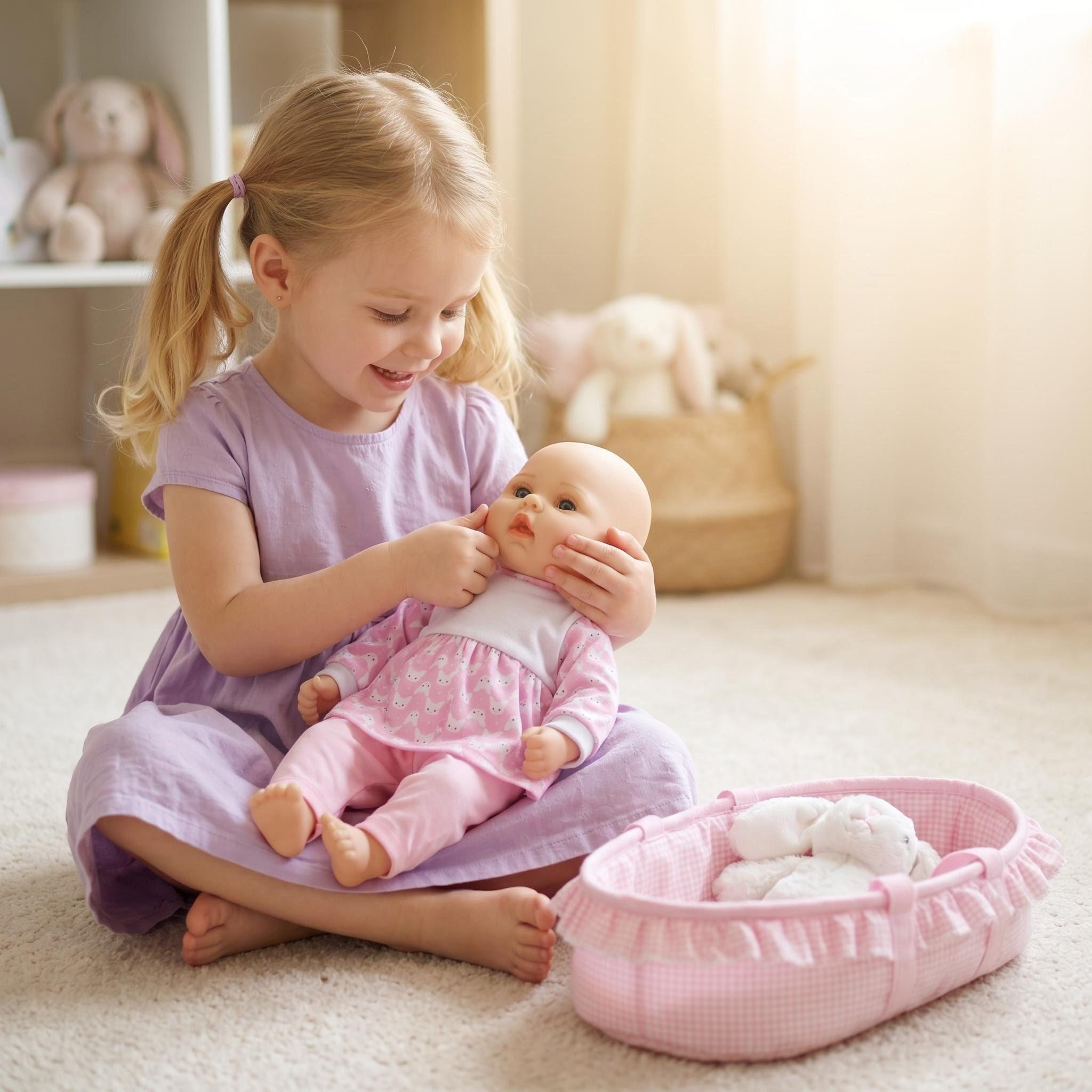 18inch Plush Baby Doll Joyful  - Kids Joy Education 评论和价格