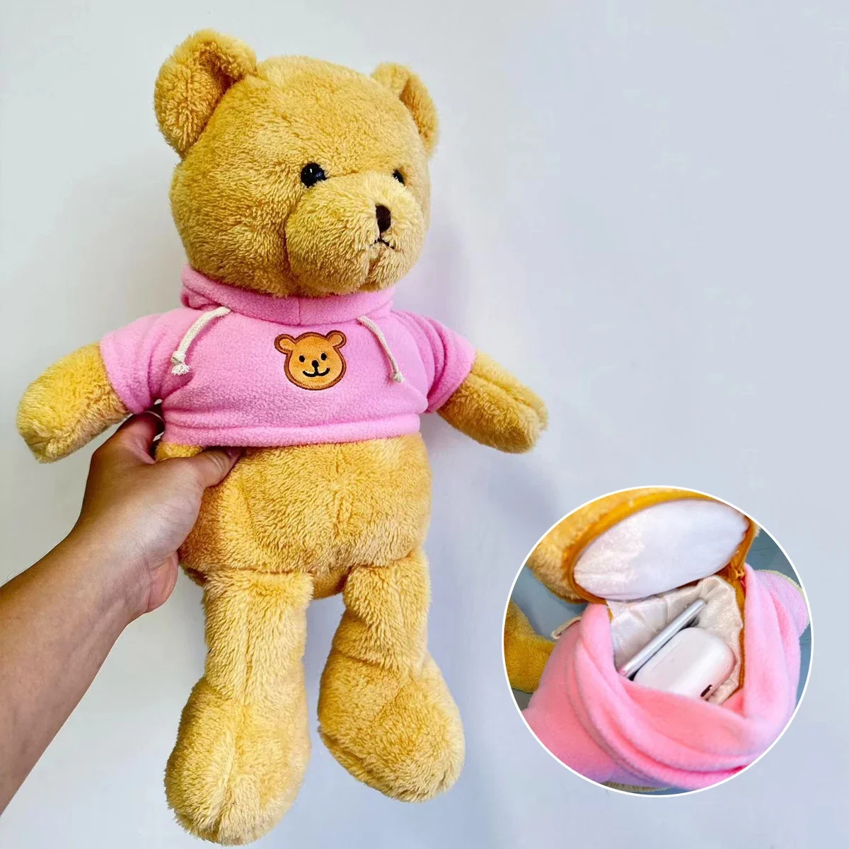 Hidden Safes 40cm Plush Bear S - Kids Education Money 评论和价格