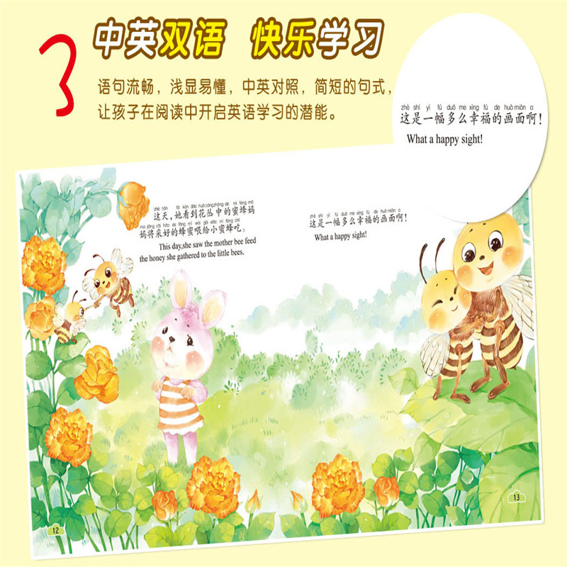 8 Pcs Chinese And English Shor - English Kids Education 评论和价格