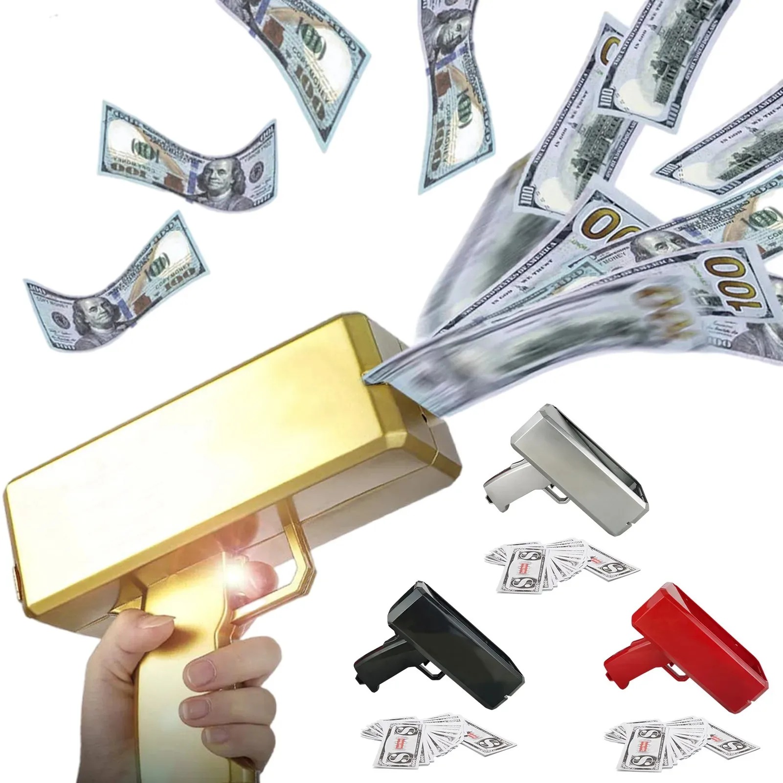 Shoot Money Gun Toy Funny Part - Kids Education Money 评论和价格
