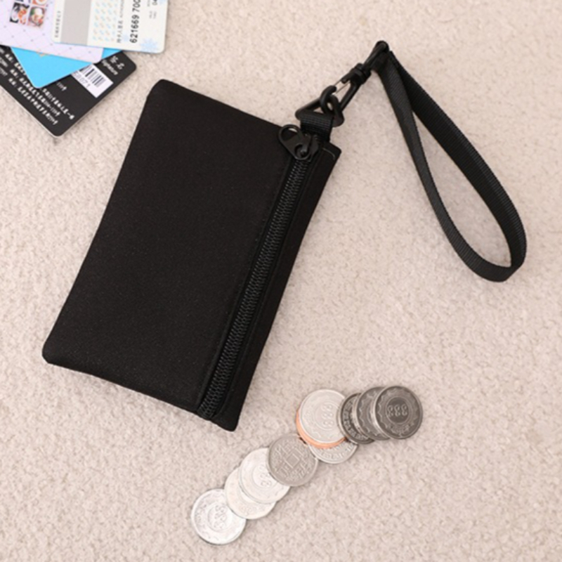 Simple Zipper Canvas Mini Coin - Kids Education Money 评论和价格