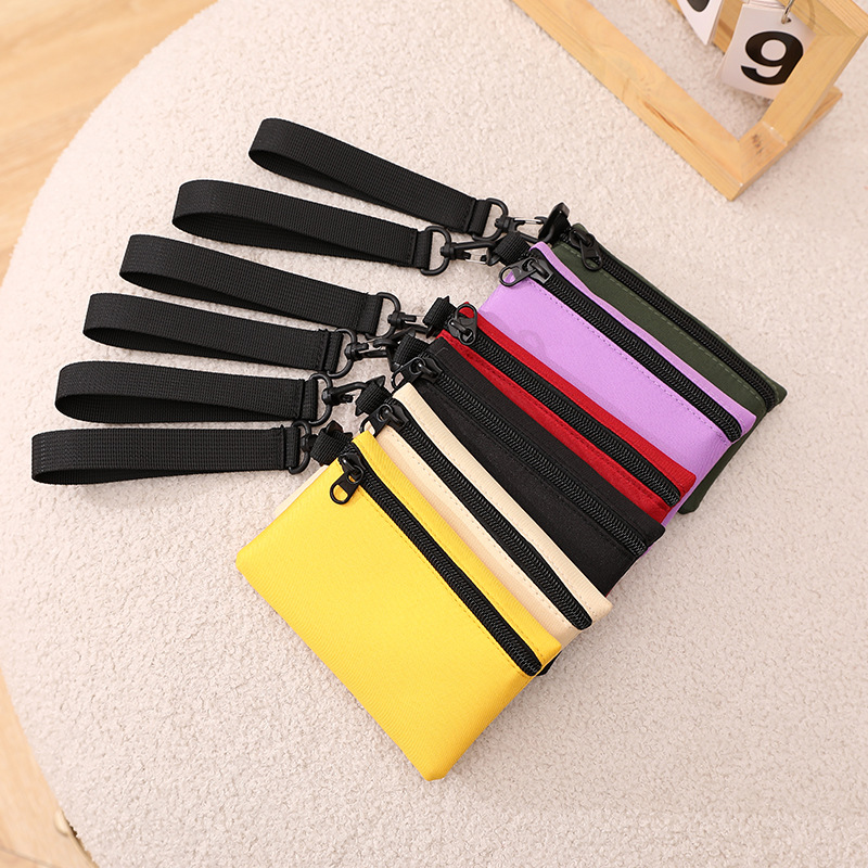 Simple Zipper Canvas Mini Coin - Kids Education Money 评论和价格