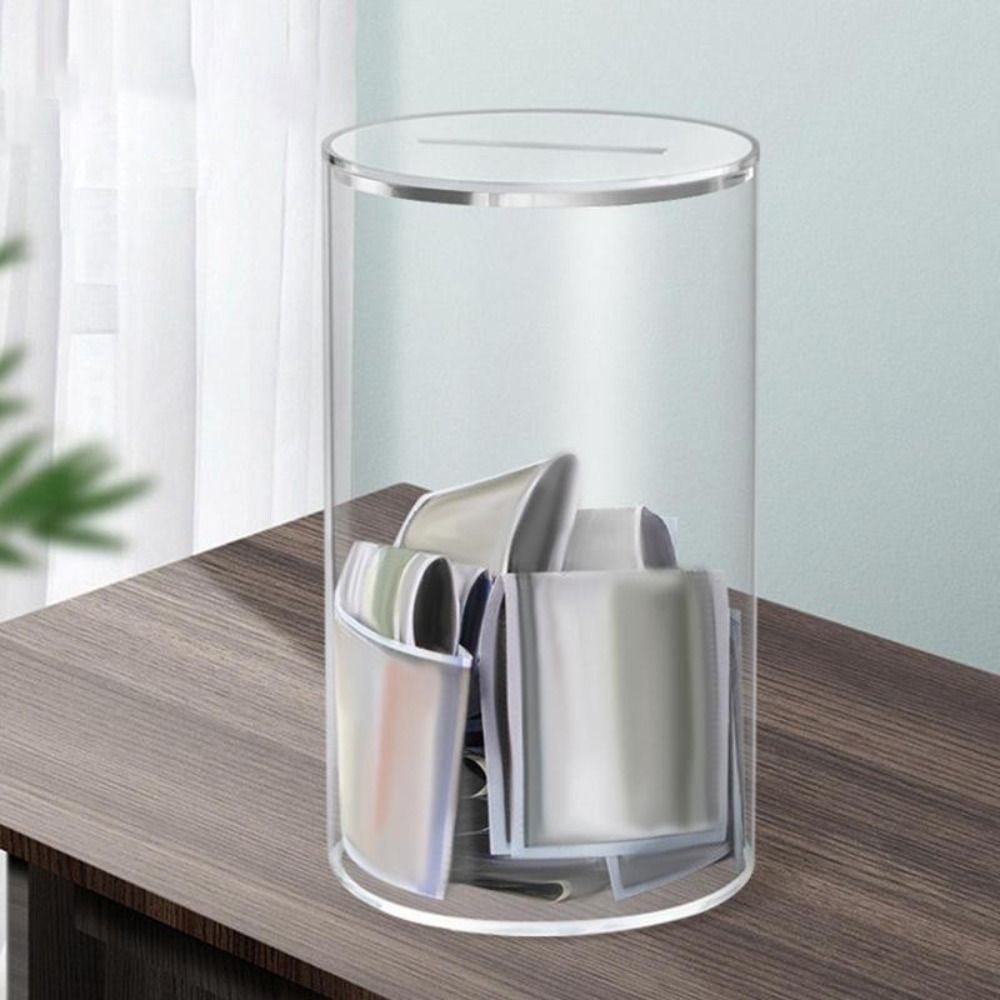 New Acrylic Piggy Bank Large C - Kids Education Money 评论和价格