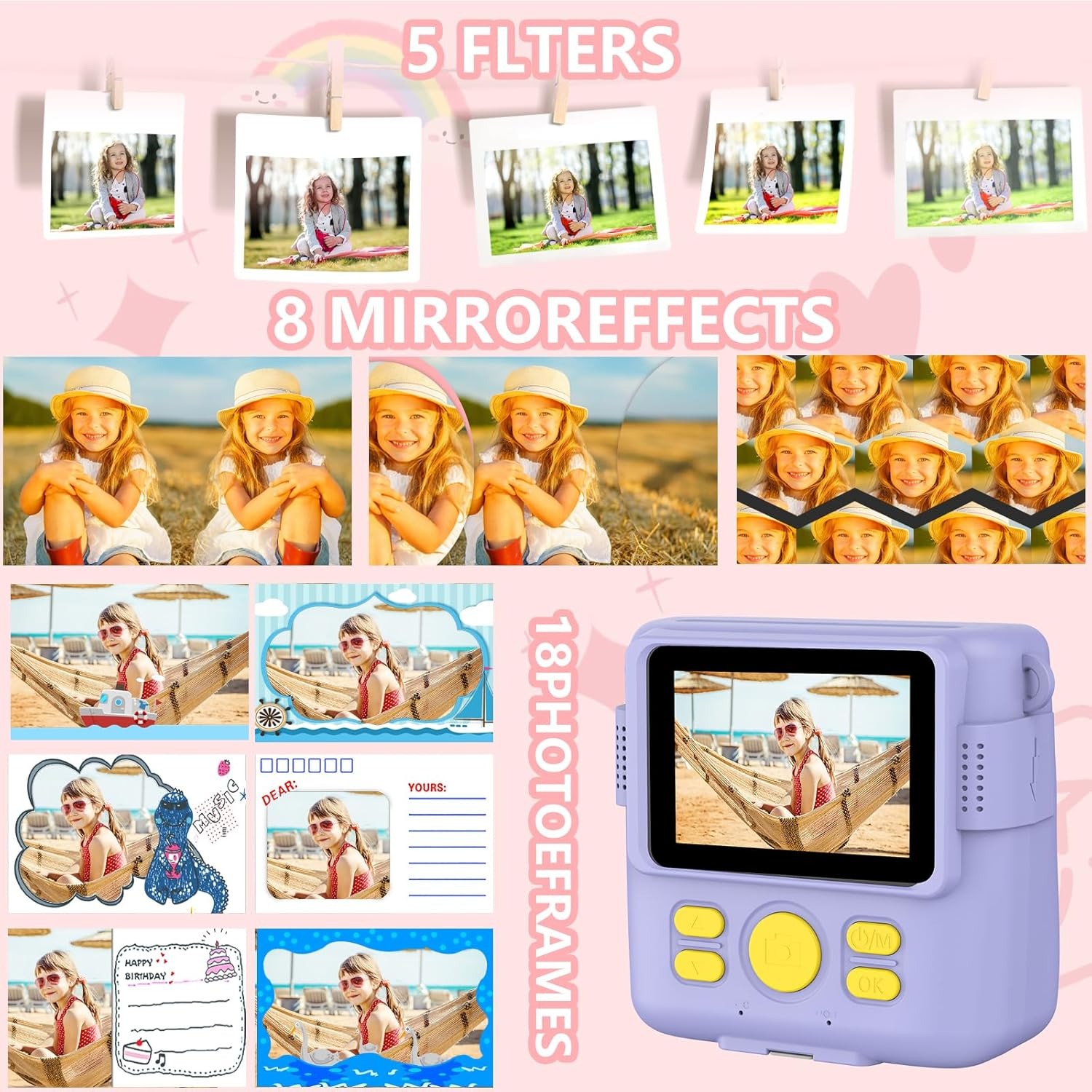 InstantPrint Camera for Kids C - Kids Education News 评论和价格