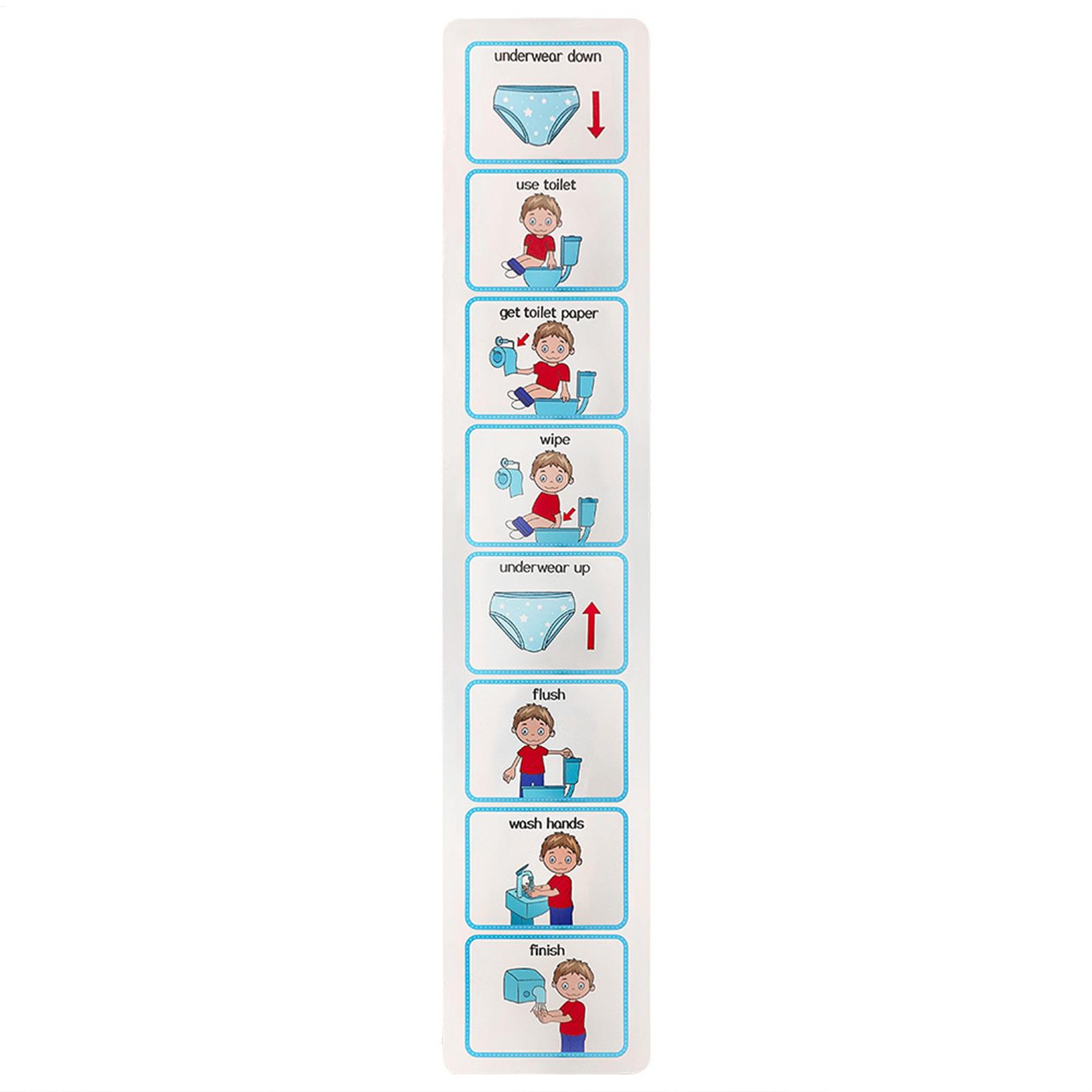 Toilet Training Chart Life Ski - Kids Education Charts 评论和价格