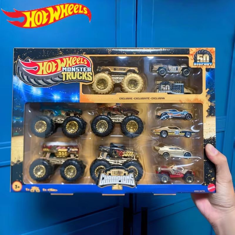 Hot Wheels Monster Truck 50th  - Hot Wheels Car Monster Trucks 评论和价格
