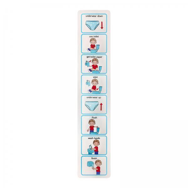Kids Potty Chart Visual Schedu - Kids Education Charts 评论和价格