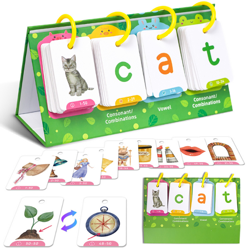 Kids CVC Words Flashcards Phon - Kids Education Charts 评论和价格