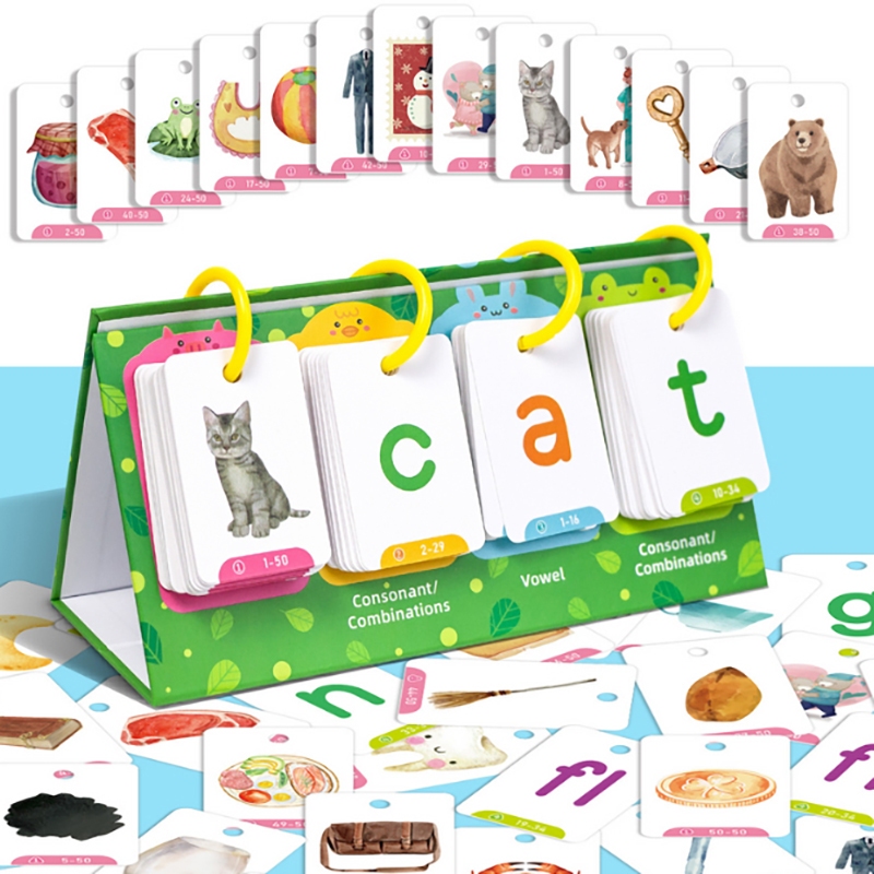 Kids CVC Words Flashcards Phon - Kids Education Charts 评论和价格