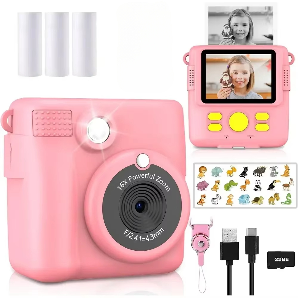 Instant Print Camera for Kids, - Kids Education News 评论和价格