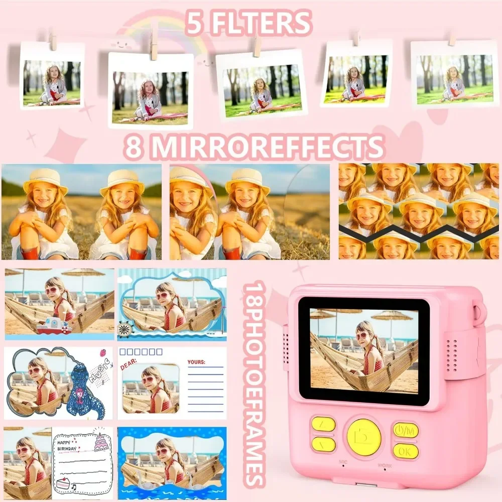 Instant Print Camera for Kids, - Kids Education News 评论和价格