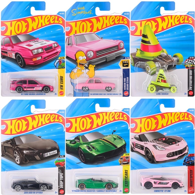 Hot Wheels 1/64 Mainline Serie - Hot Wheels Car Mainline 评论和价格