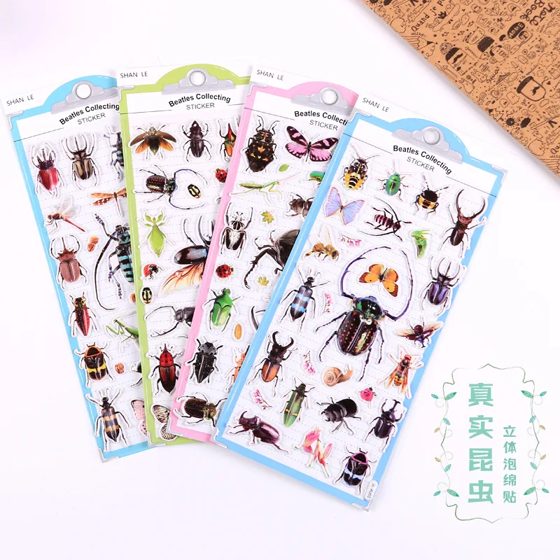 Hot Sale 3D Lifelike Insect St - Kids Education Charts 评论和价格
