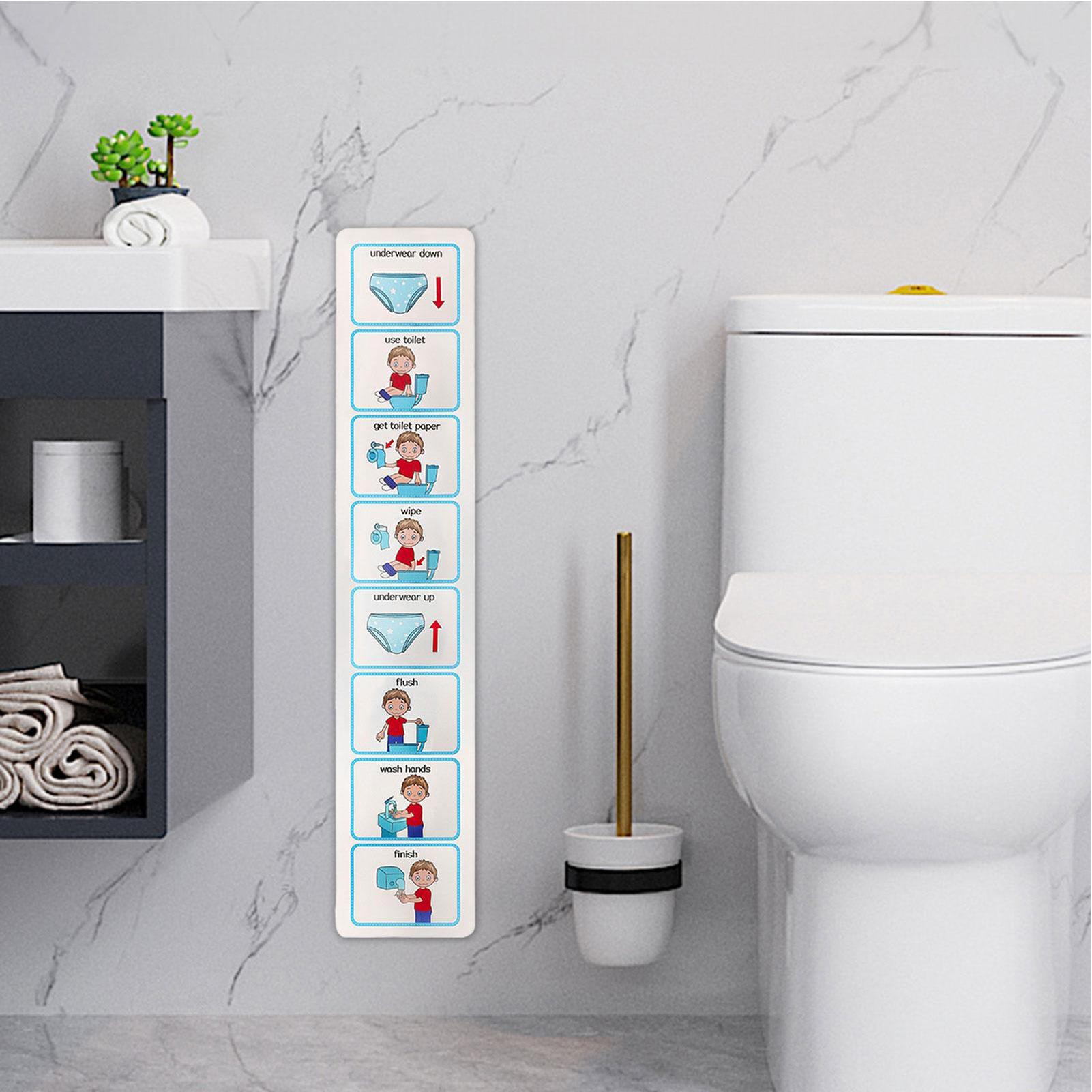 Potty Training Visual Schedule - Kids Education Charts 评论和价格