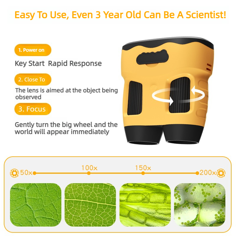 Microscope Camera Digital Hand - Kids Education News 评论和价格