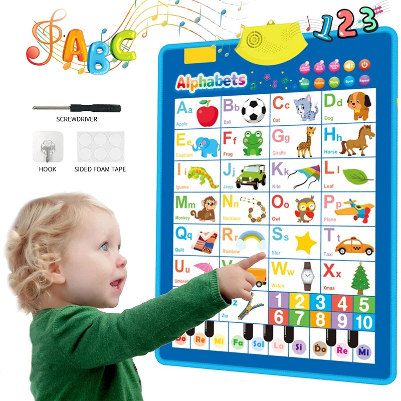 Electronic English Alphabet Wa - Kids Education Charts 评论和价格