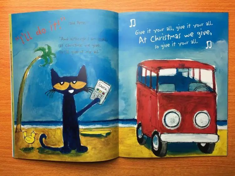 Pete The Cat Picture Books Kid - English Kids Education 评论和价格