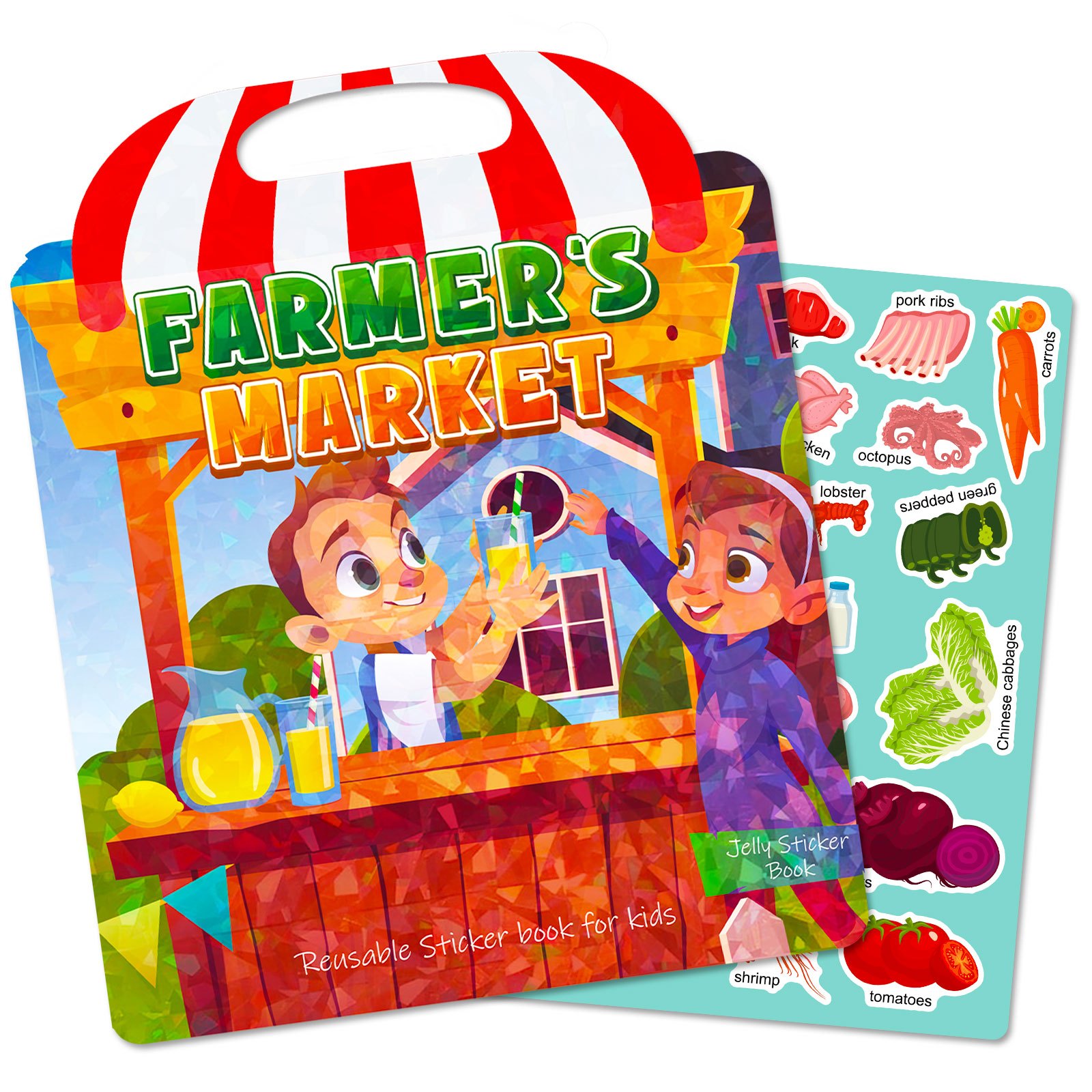 Farmer’s Market Theme Jelly St - Kids Education News 评论和价格