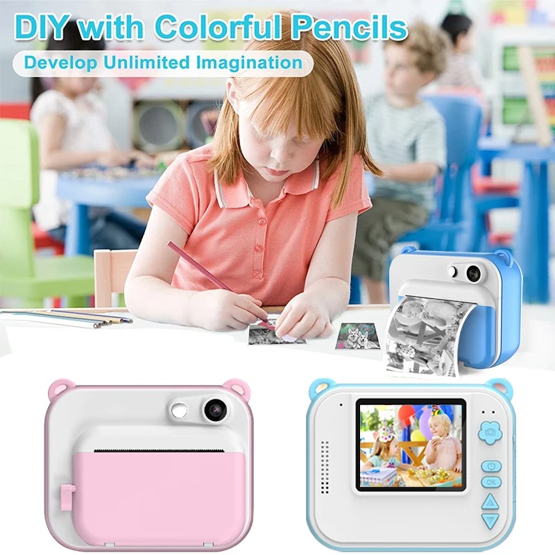 Children's Camera With Print K - Kids Education News 评论和价格
